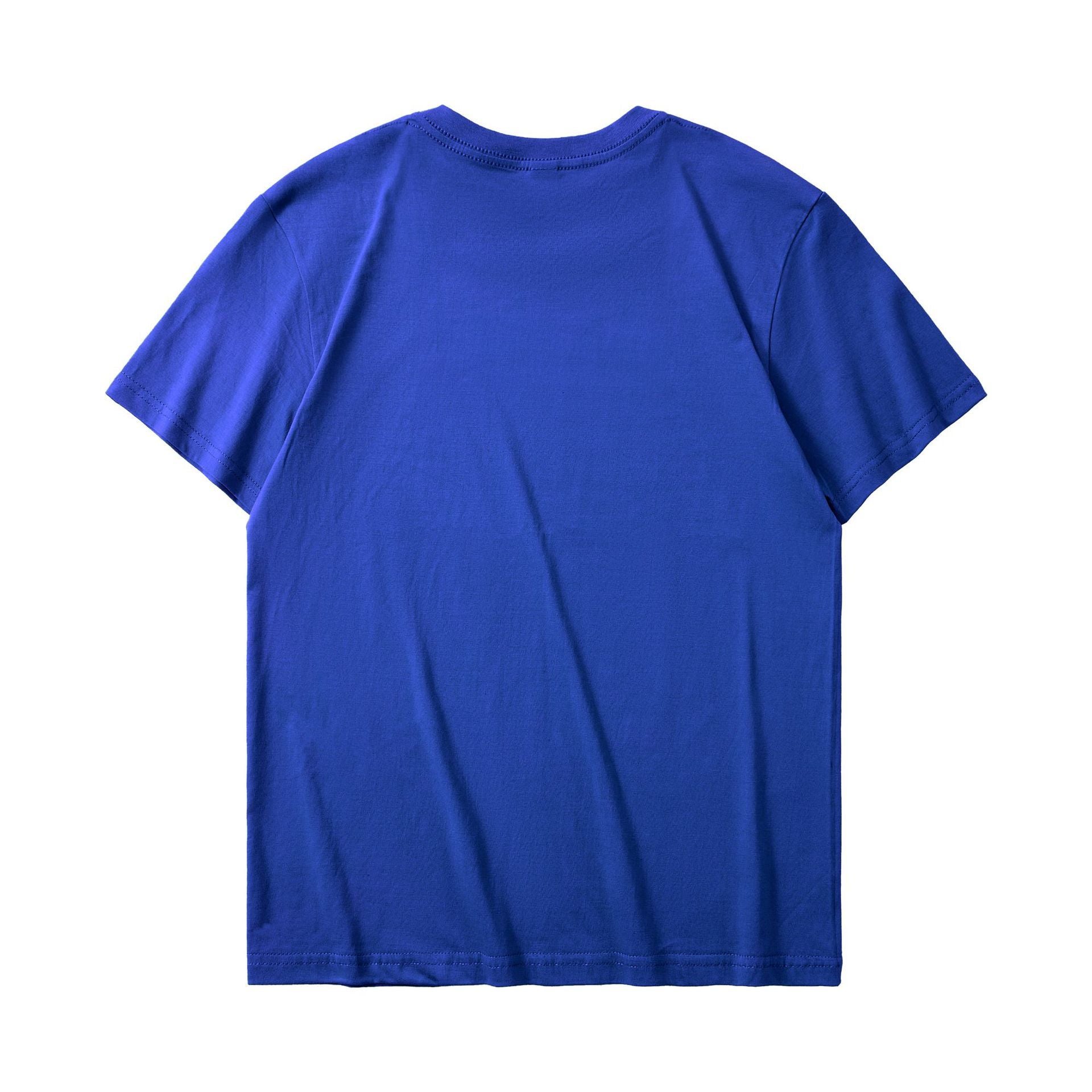 Summer Men's Casual Loose Round-neck Shirt Pass