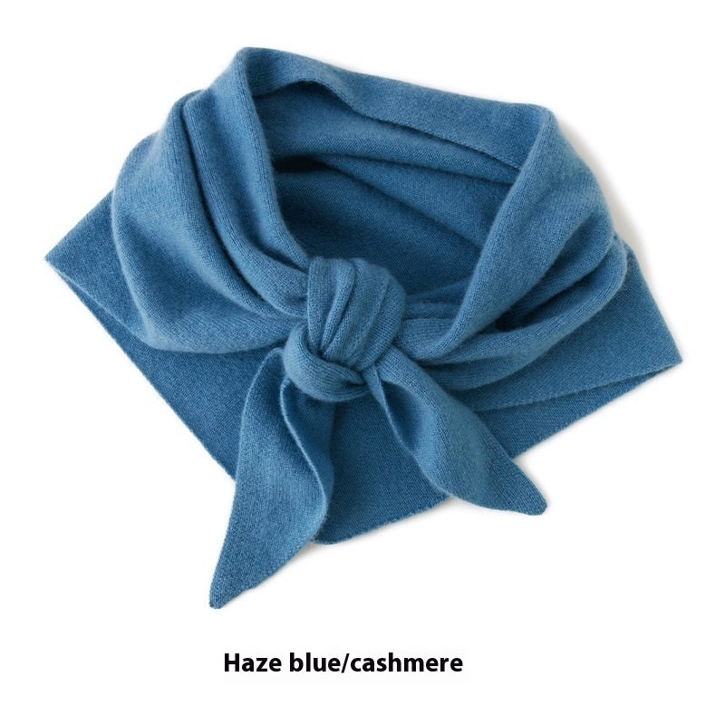 100 Pure Cashmere Knitted Outerwear Small Shawl Korean Men And Women