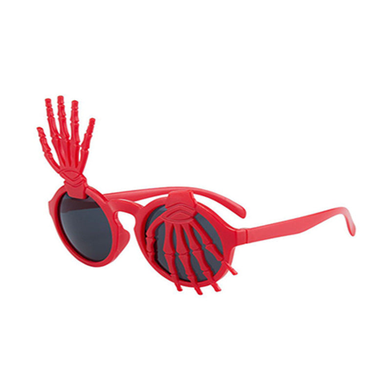 Halloween Spider Web Glasses Trick Toy