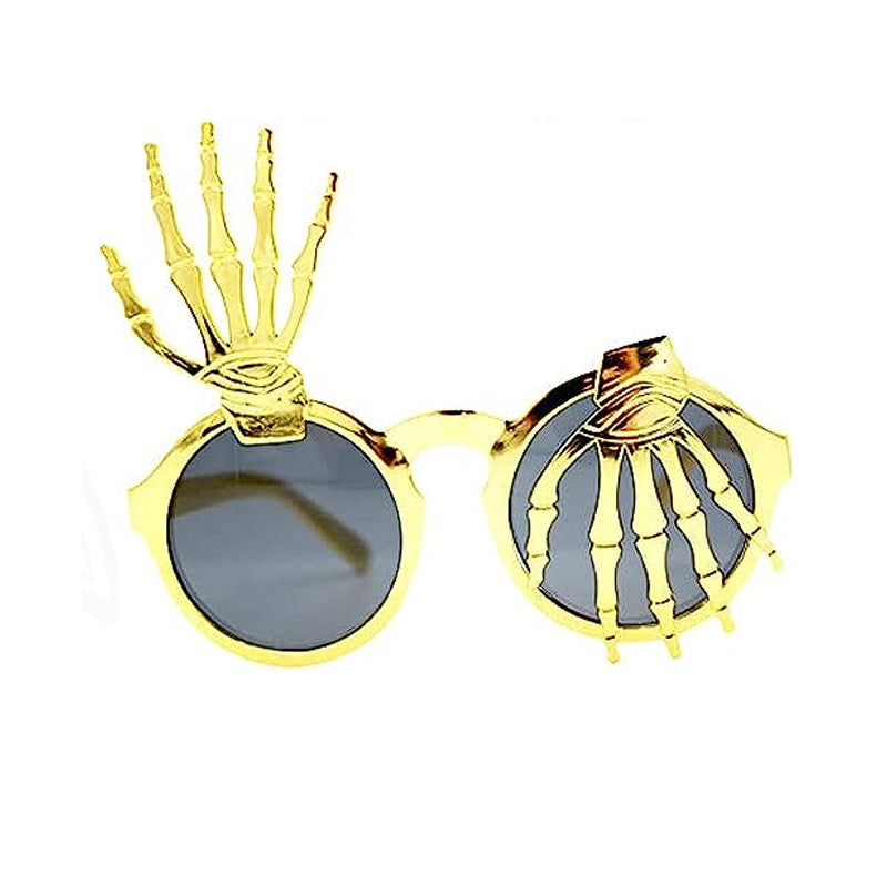 Halloween Spider Web Glasses Trick Toy