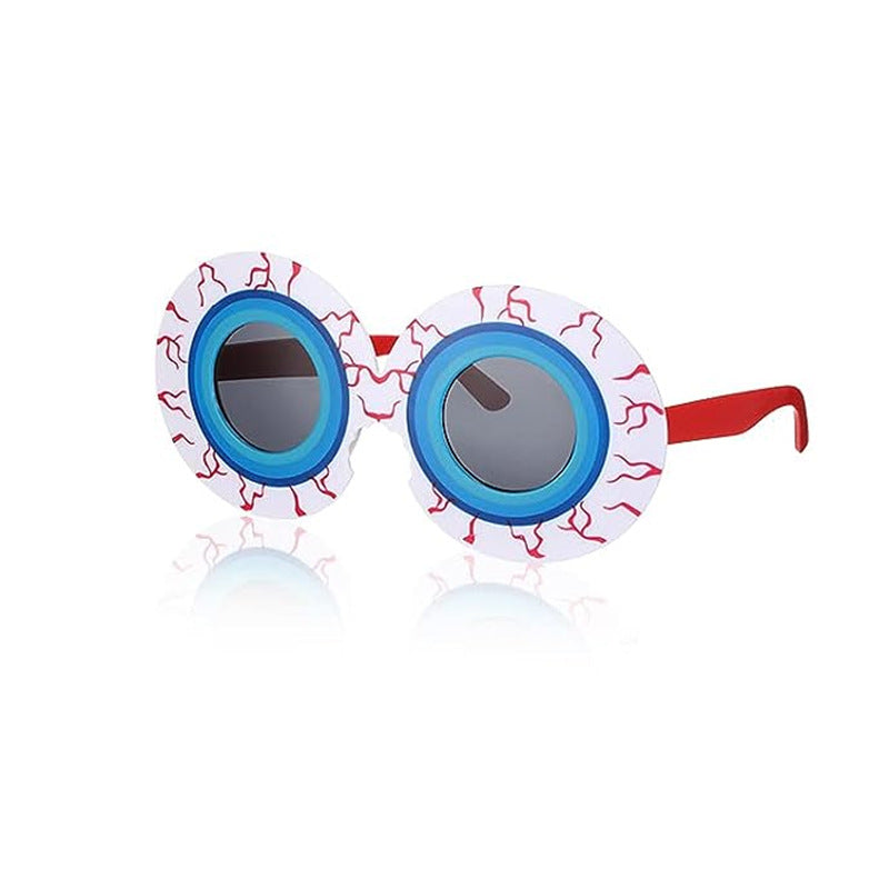 Halloween Spider Web Glasses Trick Toy