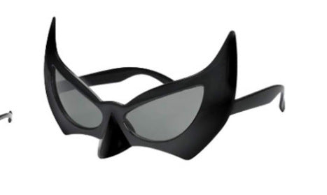 Halloween Spider Web Glasses Trick Toy