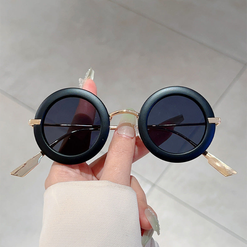 Small Frame Oval Fashion Sunglasses UV Protection
