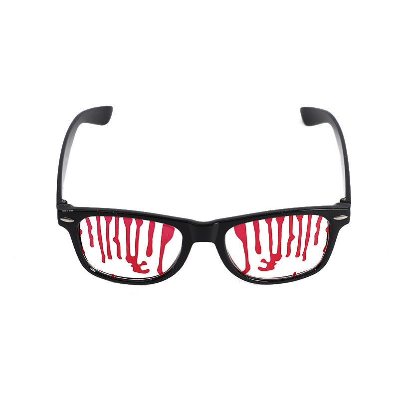 Halloween Spider Web Glasses Trick Toy