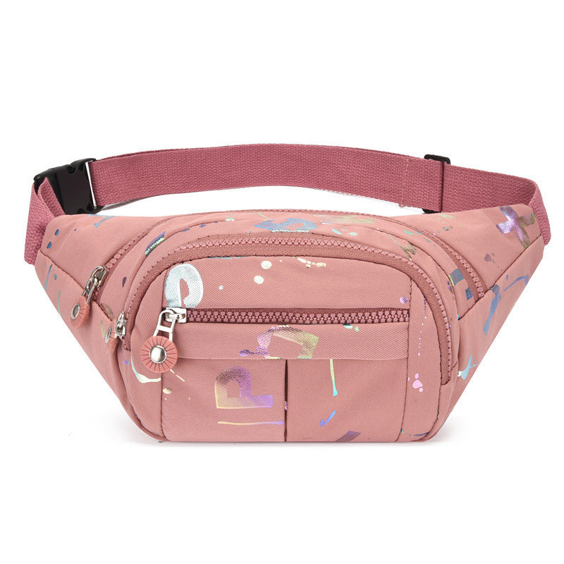 Women's Waist Bag Waterproof Chest Crossbody