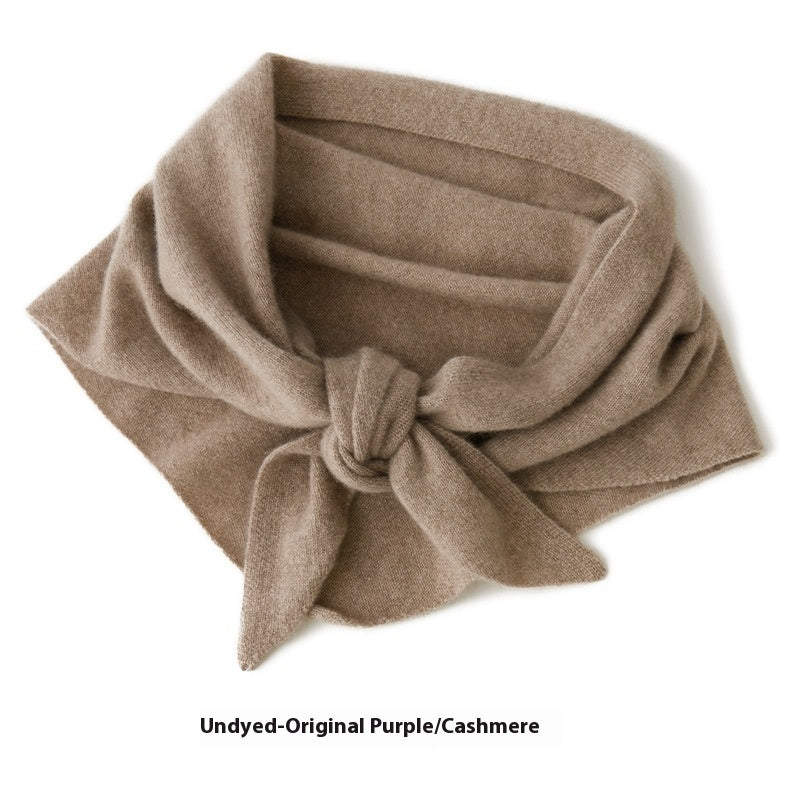 100 Pure Cashmere Knitted Outerwear Small Shawl Korean Men And Women