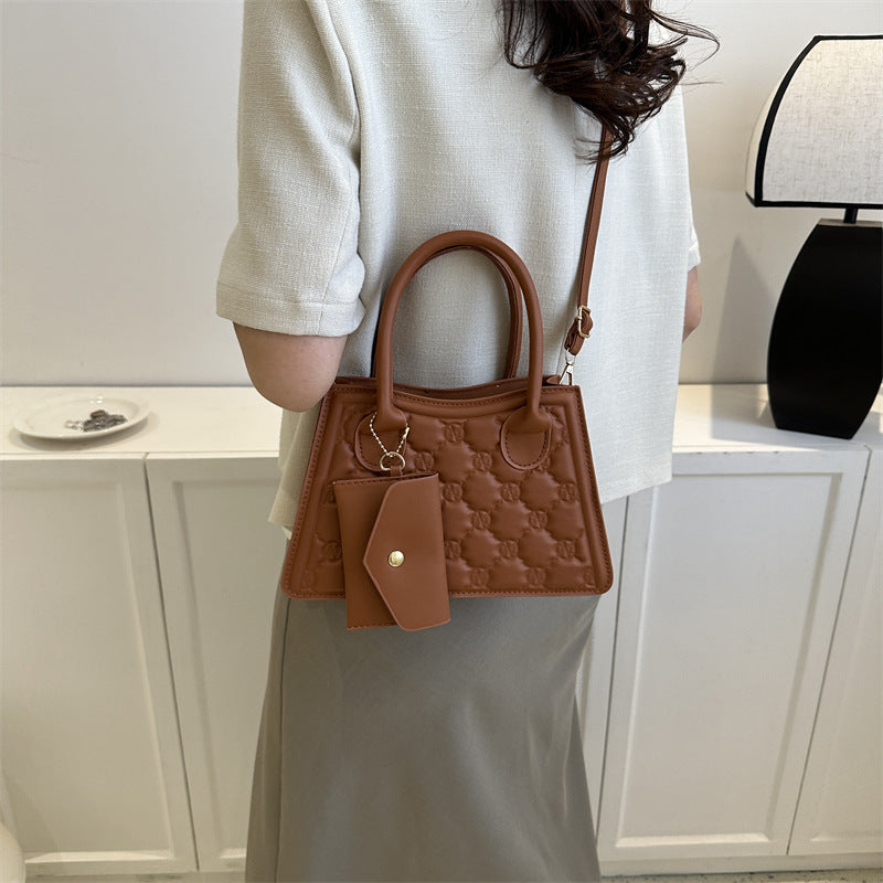 Fashion Simple Small Square Bag Casual Shoulder Bag