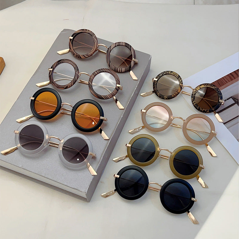 Small Frame Oval Fashion Sunglasses UV Protection