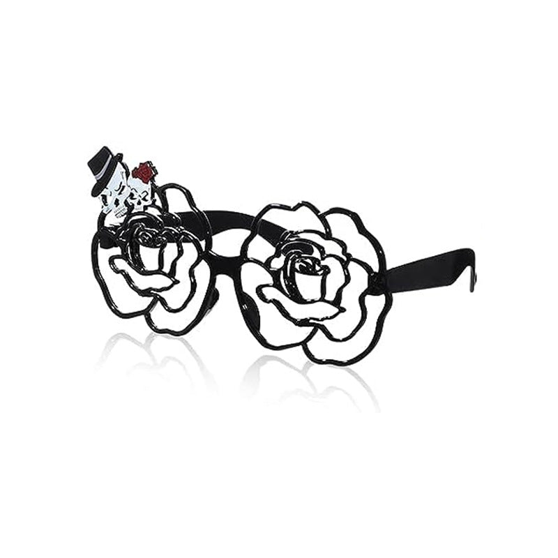 Halloween Spider Web Glasses Trick Toy